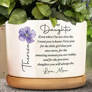 To My Daughter Birth Month Flower Ceramic Plant Pot, Gift For Daughter 9dc8209a-48d5-4d48-8ded-c767b526eae1-banner-4.jpg