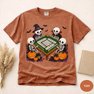 Comfort Colors Halloween Mahjong Shirt, Halloween Skeleton Mahjong Tee, Mahjong Lover Shirt, Mahjong Lover Gift, Funny Mahjong Lover Shirt 9dca6ede-69cc-4e46-9902-e53394c61e99-4.jpg