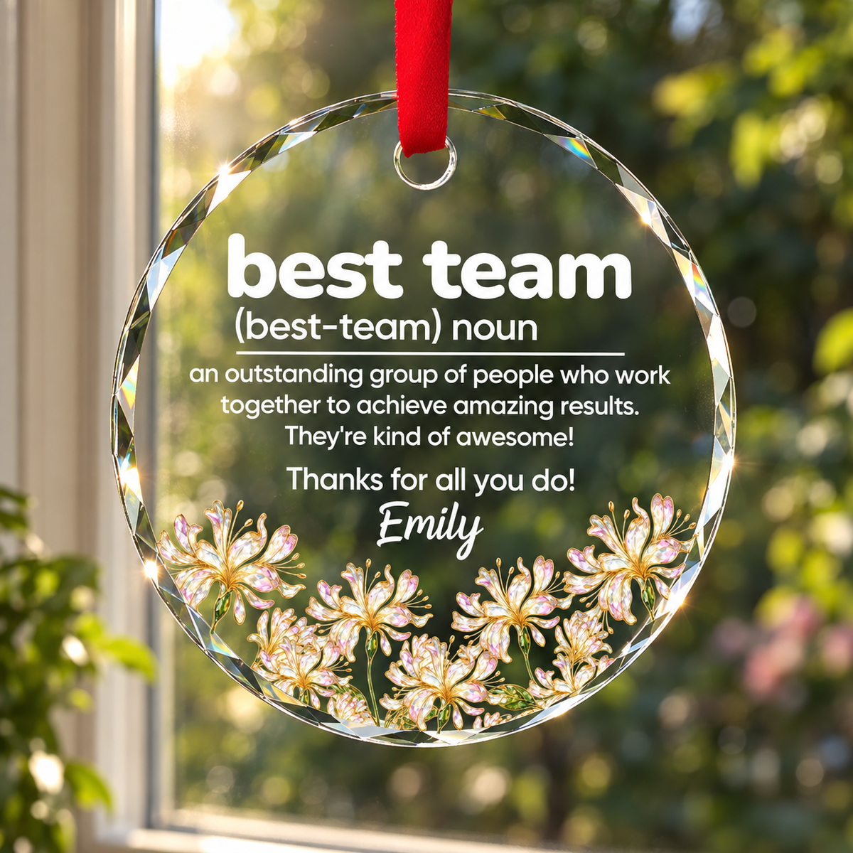 Thanks For All You Do - Personalized Glass Ornament - Christmas Gift For Coworker, Office Decoration 9dd07418-affd-4f45-9ed8-b2089a71675d-1.png