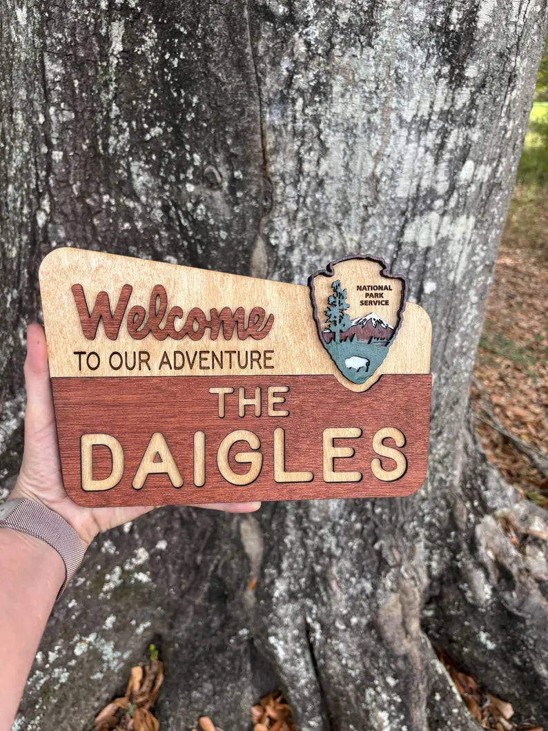 Custom National Park Sign, Wedding Sign, camp wedding, Hiker Gift, Wedding Anniversary, park theme, RV Camping 9dd67444-7210-4ca8-b2a5-f84a8633bb4a-DFGDFDGF-1-.webp