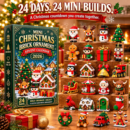 24 Mini Christmas Brick Ornament Advent Calendar 2026, DIY Building Block Countdown Kit, Holiday Stocking Stuffer, Xmas Tree Decor Gift 9deb14bb-e1fd-4d5f-ba42-fa8f3acf5fda-2fdfe370-e21a-4e41-8489-3d0e010c1b62.png