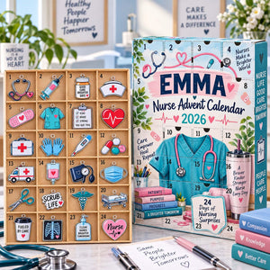 Personalized Nurse Advent Calendar 2026, Custom Nurse Blind Box, 24 Day Christmas Countdown with Nurse Tokens, Xmas Countdown Gifts 9e03c2e3-d801-4de4-aed4-cfbd11549d44-il_fullxfull.8564792060_4o2n.jpg