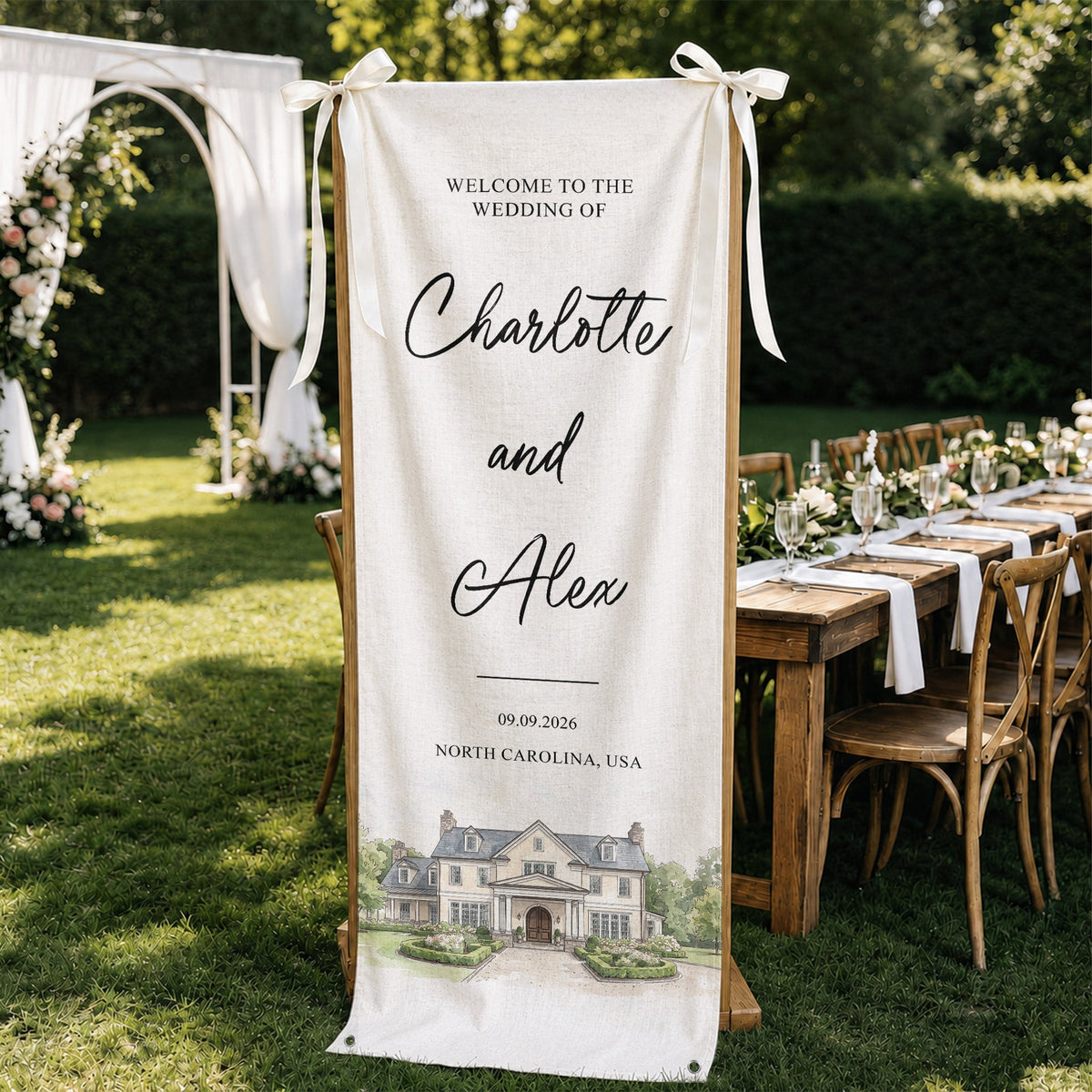 Custom Photo Wedding Venue Watercolor Style - Personalized Welcome Sign - Wedding Decoration 9e4c0ee2-c2fc-41ba-a0a6-e8f5b8633d2c-2.jpg