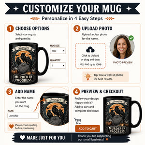 Murder In Progress Crow Mug – Personalized Name - Personalized Mug 9e61d1d7-5fbd-4ee9-8638-1bdafc3f3bb1.jpg