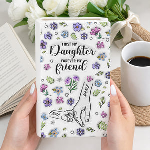A Mom Is A Daughter First Friend - Ceramic Book Flower Vase 9e753983-58ac-4c2a-979b-30dbbcf94cc0-4.jpg