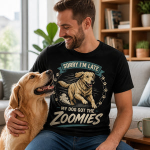 Sorry I’m Late, My Dog Got the Zoomies — Custom Pet Photo T‑Shirt - Personalized T-shirt 9e84d2b2-6ff5-44aa-abd1-f0c95449ce11.jpg
