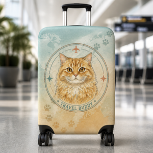 Custom Pet Portrait Luggage Cover – Watercolor Travel Stamp Edition - Personalized Luggage Cover 9e968f28-9e16-4894-a24c-f5cb1a84033e.png
