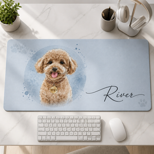 Custom Pet Portrait Desk Mat – Watercolor Name Script - Personalized Leather Deskmat 9ea51149-c473-45f2-bcf6-6d3d7492f2fb.png