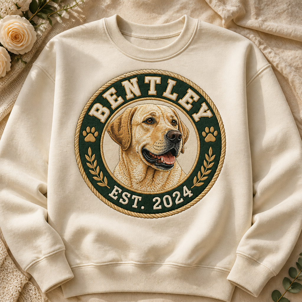 Custom Pet Portrait Collegiate Seal Sweatshirt - Personalized Sweatshirt 9eb37c11-1a2f-448a-ace1-6e4e4f49791f.png