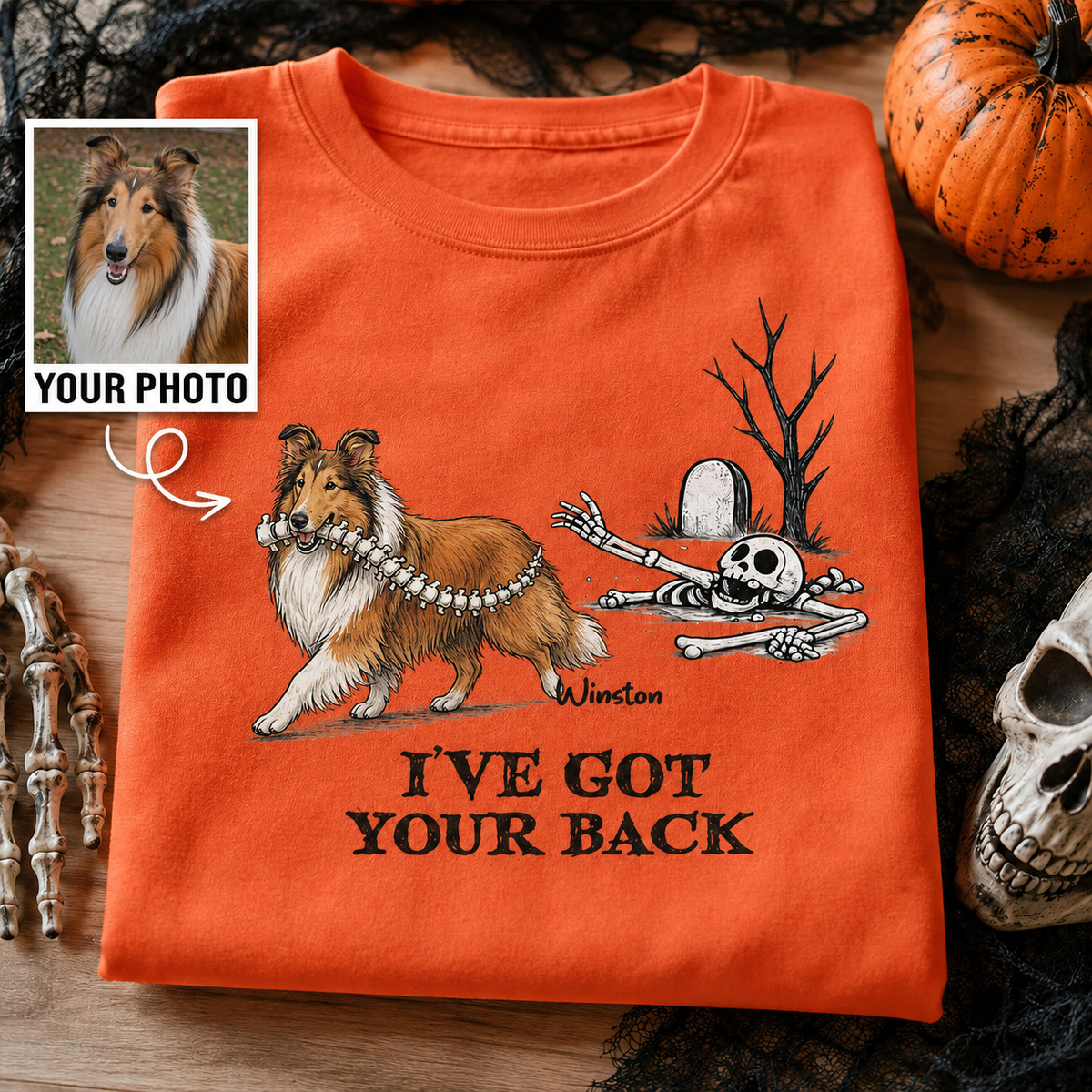 I've Got Your Back Custom Photo Dog Stealing Backbone - Personalized Shirt - Funny Halloween Costume For Dog Lovers 9f1c6606-f8e2-4b2d-8a9d-39d428ffa5de-94de3d9f-a642-4988-84d8-7fe6f7ad3dc5.png