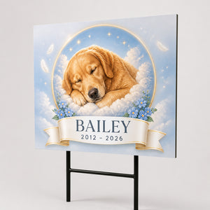 Custom Pet Memorial Yard Sign – Photo Portrait, Name & Years - Personalized Yard Sign 9f2b9f85-6d3a-42b8-a09b-958f9cf27cb6.jpg