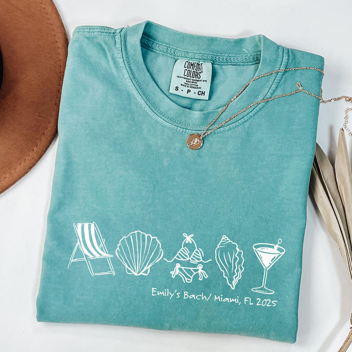 Custom Beach Bachelorette Comfort Colors Shirt, Coastal Bride Trip Tee, Bikini Shell Cocktail Party Shirt 9f358f2c-8331-4e77-817f-42060423d07e-4.jpg