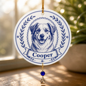 Custom Cobalt Pet Cameo Ornament - Personalized 1 Layered Suncatcher with Charm 9f4f7050-aa71-4007-bdab-c40e7764d796.jpg