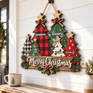 Rustic Grandparents Grandkids Christmas Tree - Personalized Wood Sign - Christmas Decor For Grandma, Grandpa 9f56cbbf-2690-4367-9182-d0bc77548d9f-XirazQ3M16__web7-1-.jpg