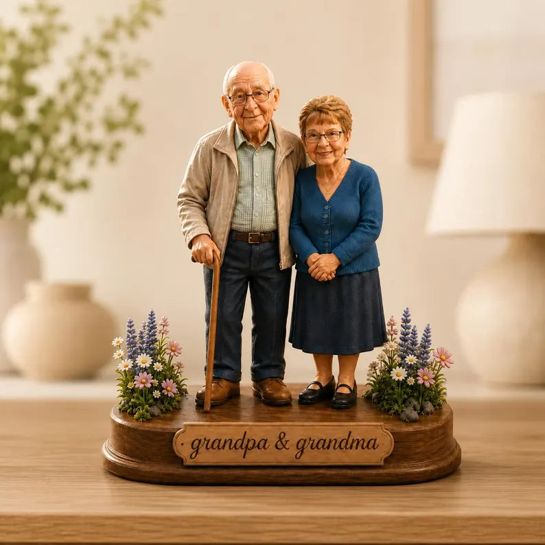 Personalized Grandparents Figurine From Photo, Grandpa And Grandma 3D Figure, Unique Gift For Grandparents Day, Memorial Keepsake 9f5e1849-9a4d-452b-8ff8-51c1c2e6b29d-hhggfhyghj-3-.webp