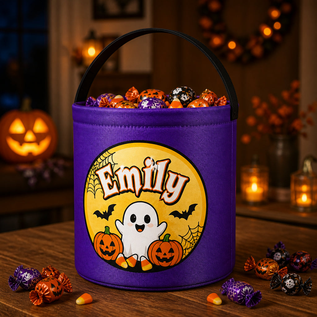 Personalized Halloween Treat Bucket – Moon & Ghost Name Badge - Personalized Halloween Fabric Basket 9f624da6-01ed-4e4f-9765-ca7fc8c362d4.jpg