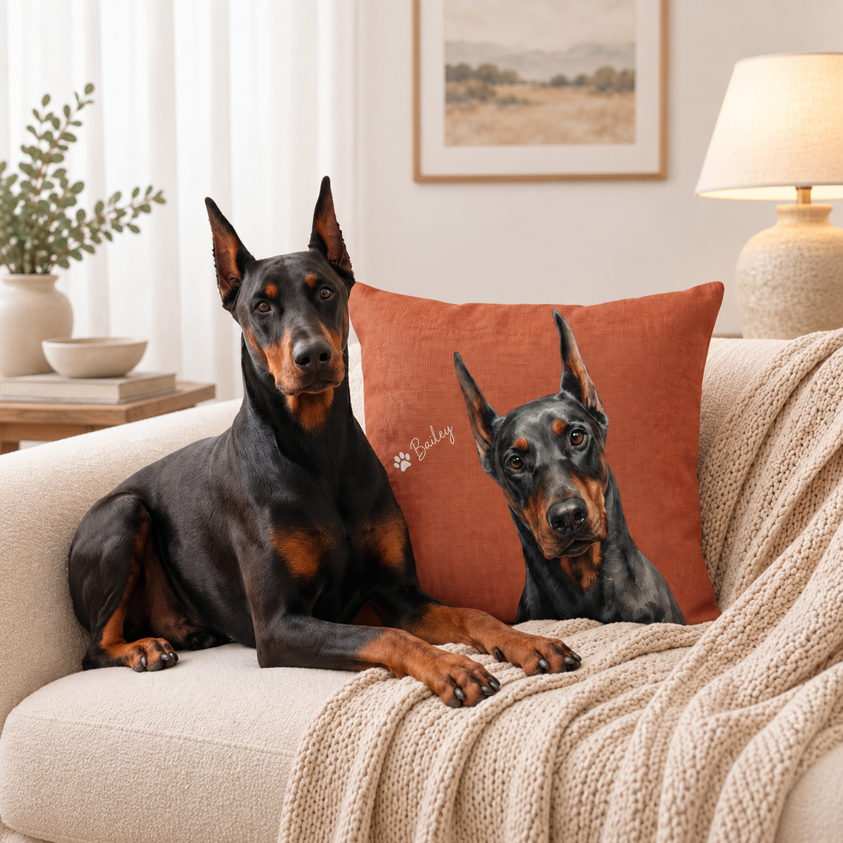 Personalized Pet Portrait Pillow, Custom Photo Pillow Cover, Dog & Cat Lover Gift, Pet Memorial Pillow, Custom Pet Cushion, Dog Mom Gift, Cat Mom Gift 9fa246d3-8a3b-4f30-a57b-c2781dd0842b-55.png