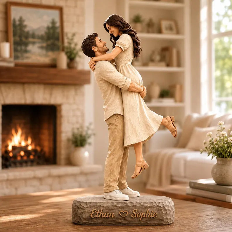 Custom Portrait Wooden Sign, Personalized Couple Sculpture, Custom Family Wooden Statue, Photo to Wood Figure, Anniversary Gift for Couples 9fa7b19f-95e5-41cd-8608-3f62671020f3-gfgfdgfgf-6-.webp