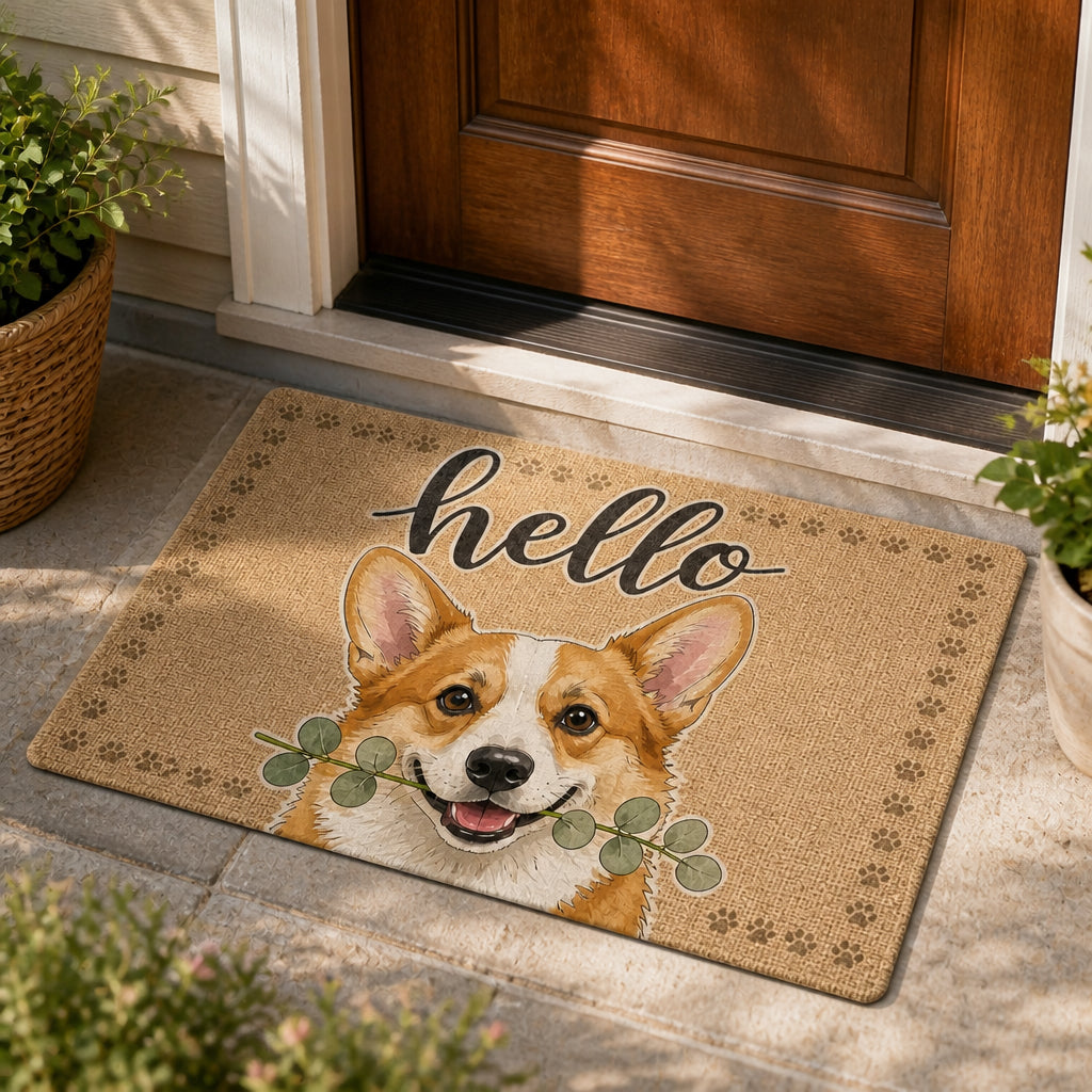 Personalized Pet Portrait Hello Doormat - Personalized Doormat 9fbe59b7-0f3d-44be-a0ee-f2875ccac38a.jpg