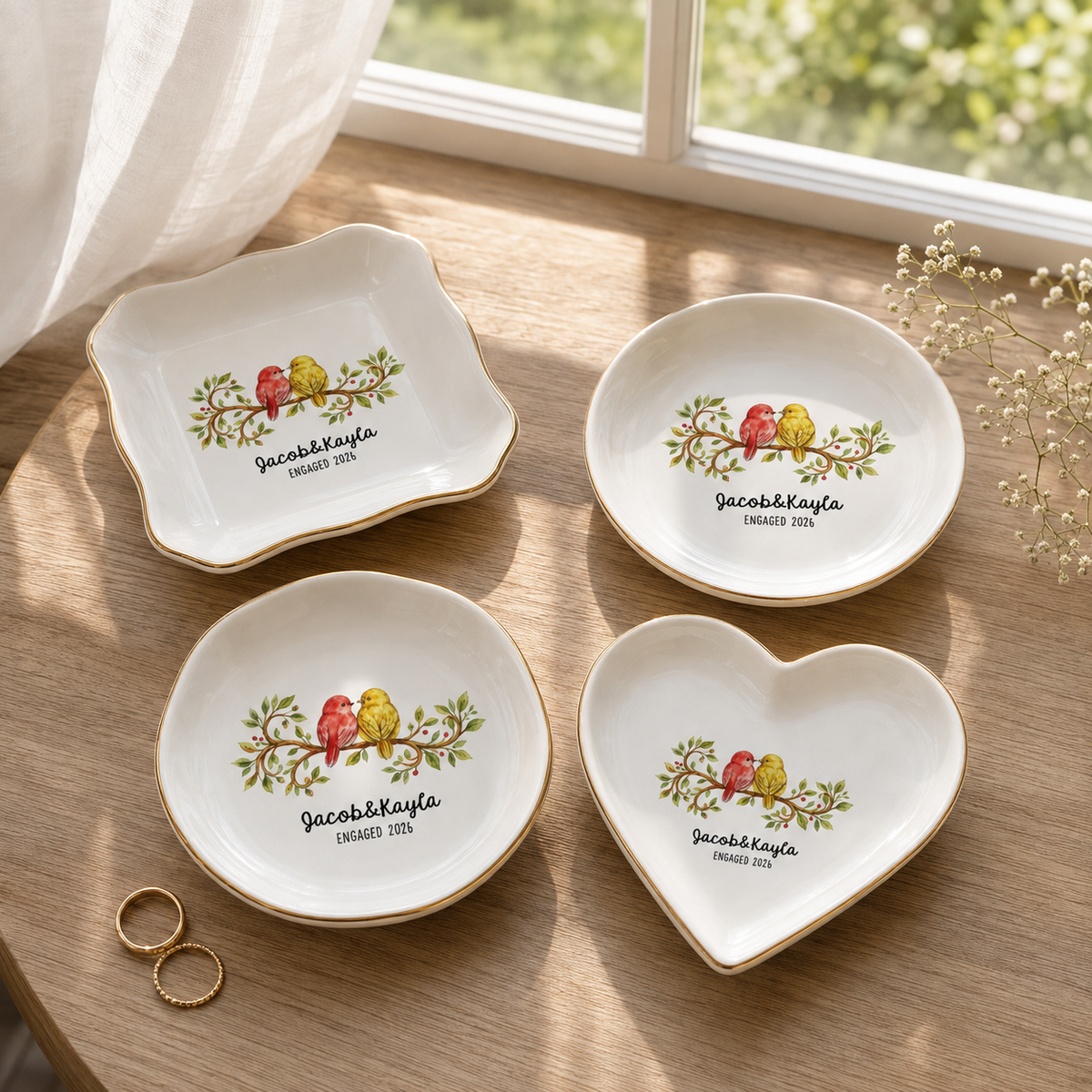 Love Birds Couple Personalized Ring Dish,Custom Wedding Gift, Engagement Gift,Anniversary Gift for Couples,Name Date Sign 9fc07972-e1bf-40c1-b2a1-4a6d655ee1c3-banner-1.png
