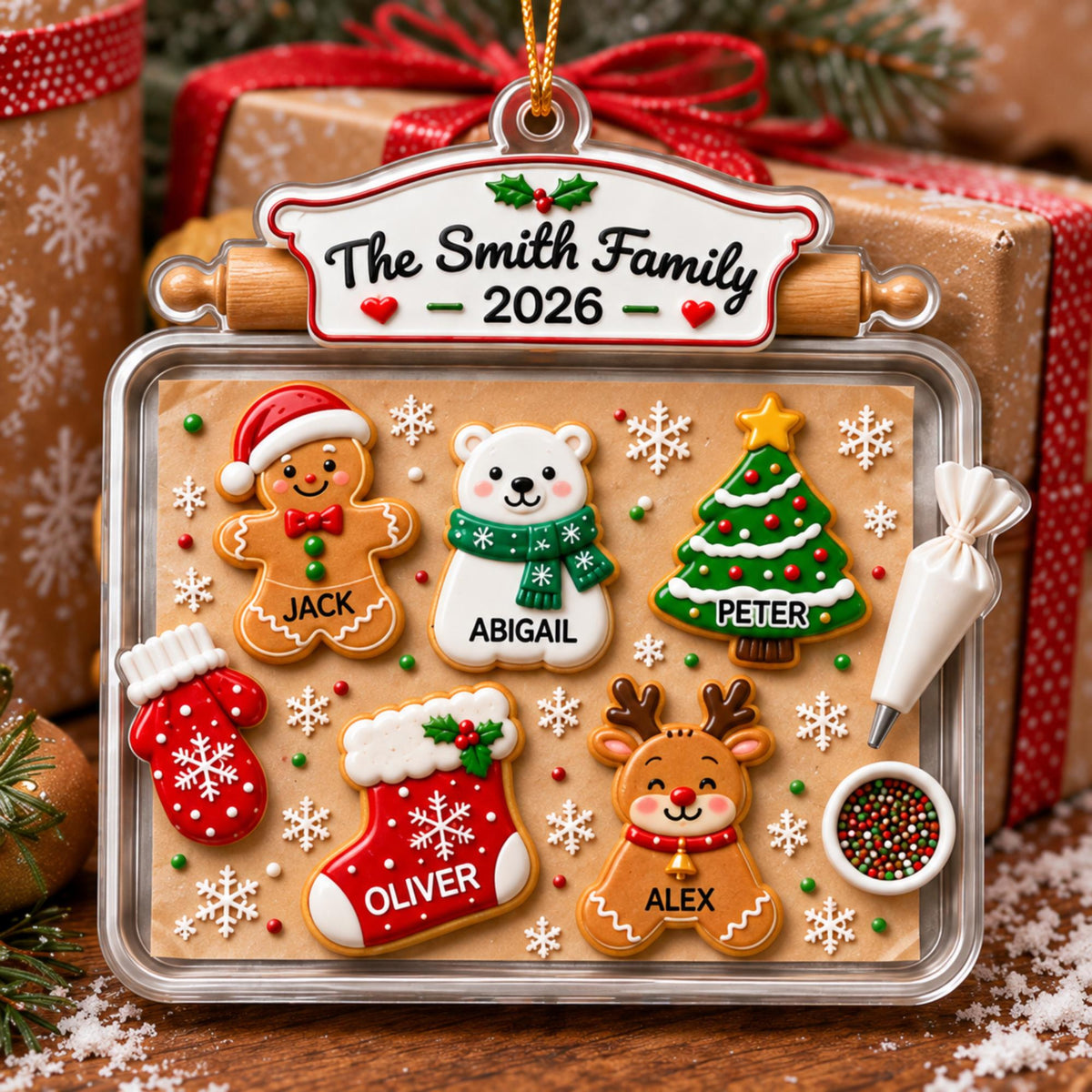 3D Personalized Family Christmas Cookie Tray Ornament, Custom Names Acrylic Keepsake, Family Name & Year, Gift for Parents 9fdf1c68-a3af-4433-ab51-d89e945e47da-2.jpg