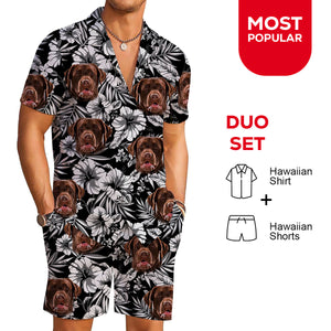 Aloha Spirit Shirt - Personalized Custom Dog Photo Hawaiian Shirt