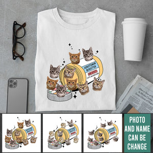 Antidepressant Cat - Personalized Custom Cat Photo Shirt