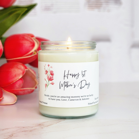 You're An Amazing Mom - Personalized Candle Cup - Gift For Mom, Mother's Day Gift