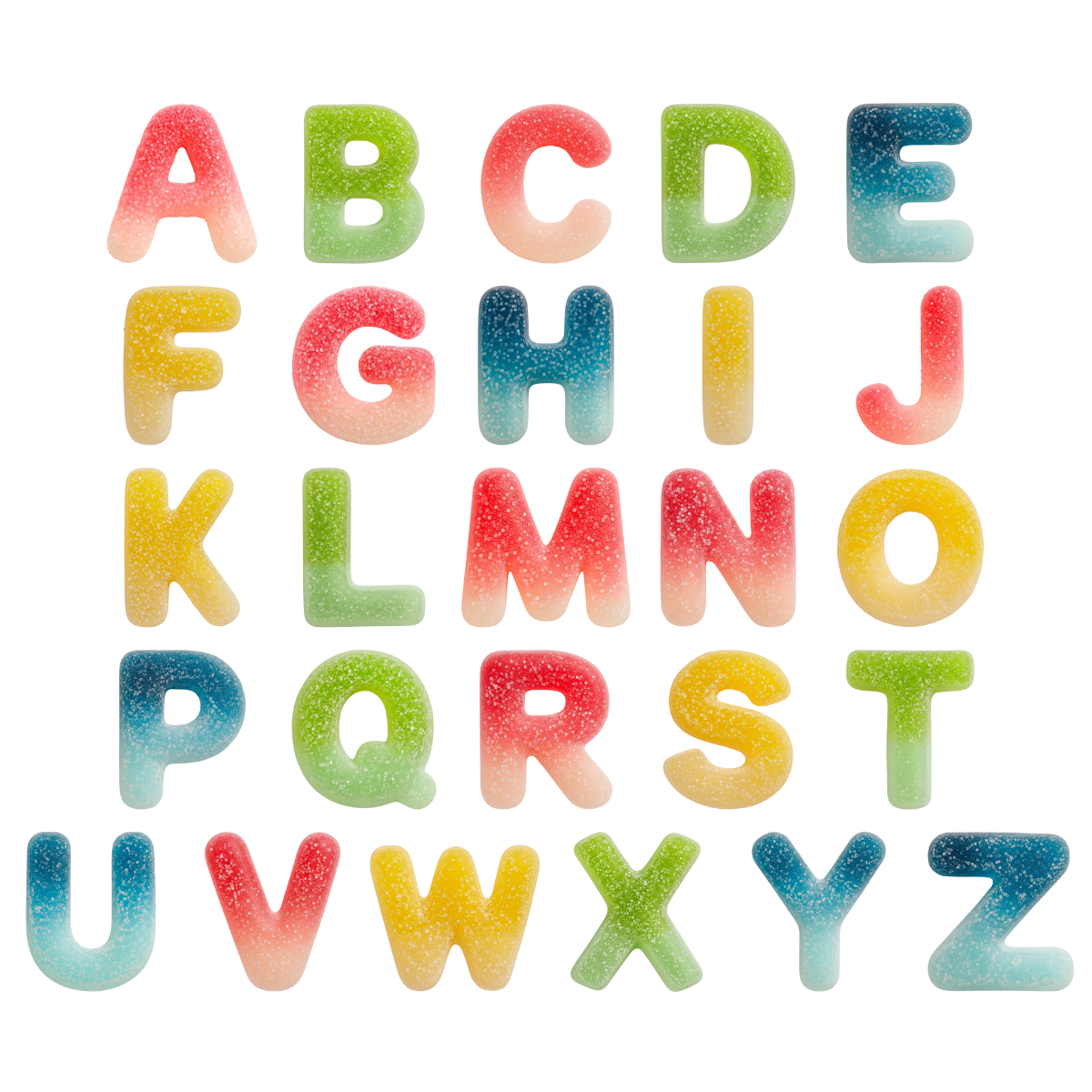 Custom Candy Letter Ornament - Personalized Shaped Ornament - Christmas Gift For Family