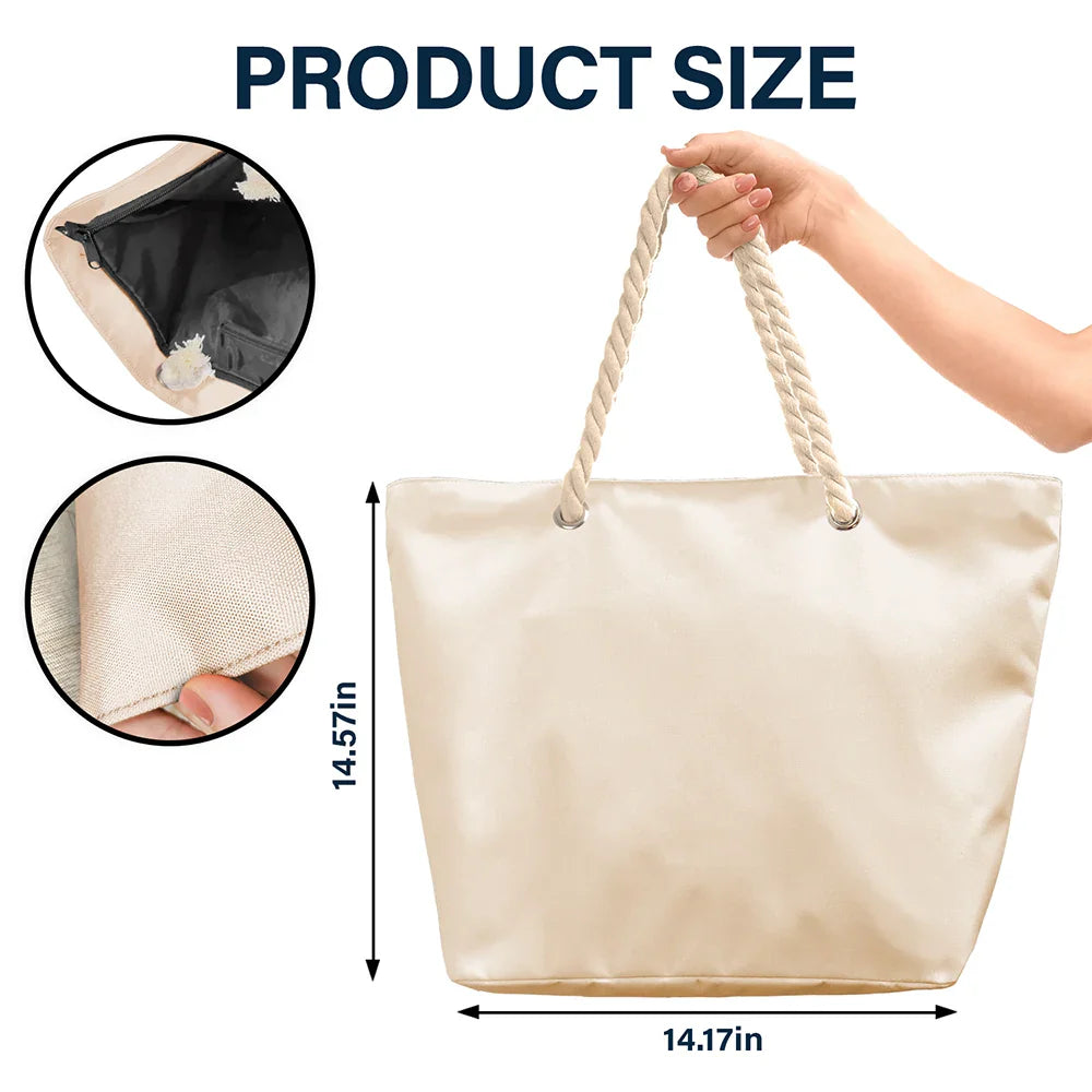 Beach Book Club Reading Lovers - Personalized Beach Bag
