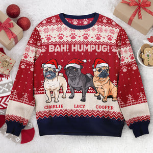 Bah Hum Pug Dog Lovers - Personalized Ugly Sweater Bah-Hum-Pug-Dog-Lovers-Personalized-Ugly-Sweater-2.jpg