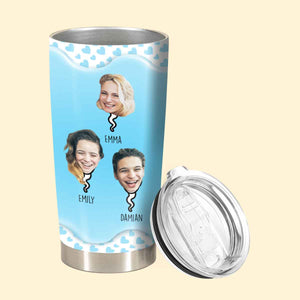 Thanks For Not Pulling Out Custom Photo - Personalized Tumbler - Funny Gift For Dad, Father's Day, Birthday Gift