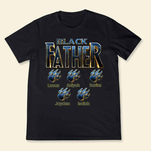 Panther Black Father Personalized Shirt Gift for Father