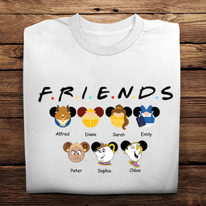 Beauty And The Beast Mouse Ears - Personalized Shirt - Gift For Friends, Bestie, Sister