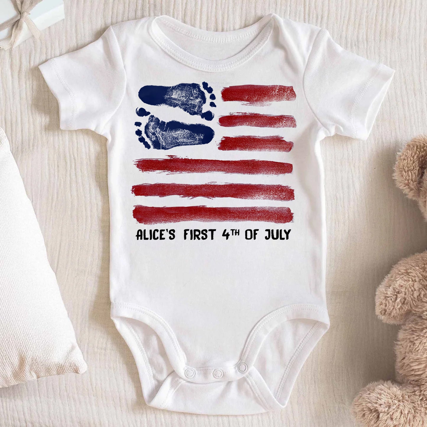 Born To Sparkle And Shine - Personalized Custom Baby Onesie