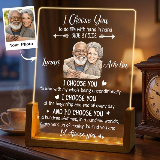 My Love My Choice - Personalized Desk Name Plate