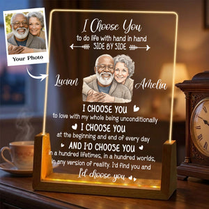 My Love My Choice - Personalized Desk Name Plate