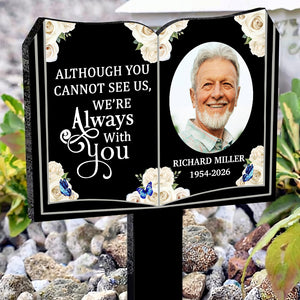 Because Someone We Love Is In Heaven - Personalized Custom Acrylic Garden Stake