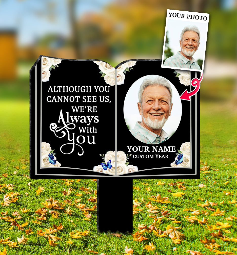 Because Someone We Love Is In Heaven - Personalized Custom Acrylic Garden Stake