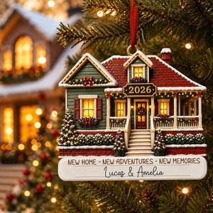 Where New Memories Begin - Real 3D Raised Ornament
