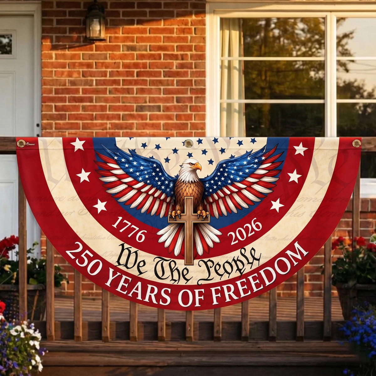We The People 250 Years of Freedom - 250th Anniversary Flag