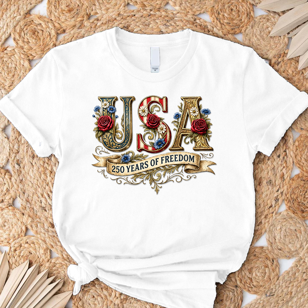 USA 250 Years of Freedom - T-shirt