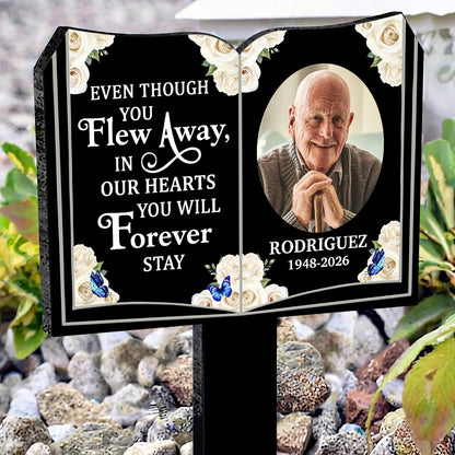 Because Someone We Love Is In Heaven - Personalized Custom Acrylic Garden Stake