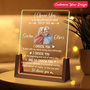 My Love My Choice - Personalized Desk Name Plate