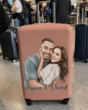 Adventure Together - Personalized Custom Luggage Cover