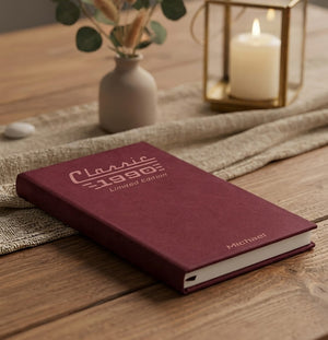 Classic Year Limited Edition - Personalized Hardcover Notebook