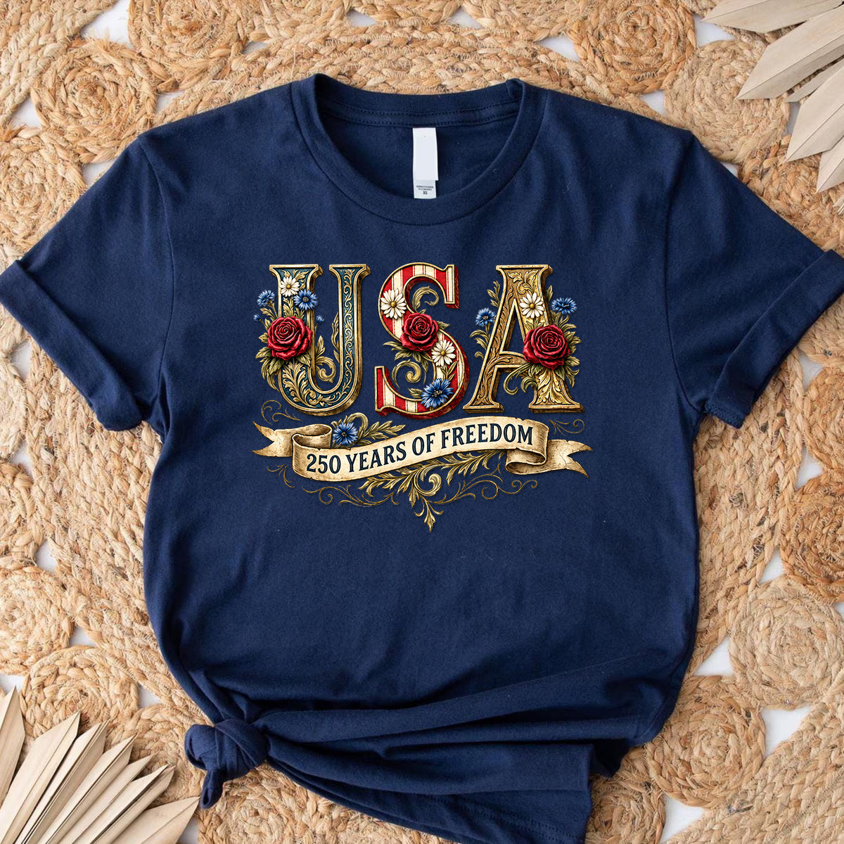USA 250 Years of Freedom - T-shirt