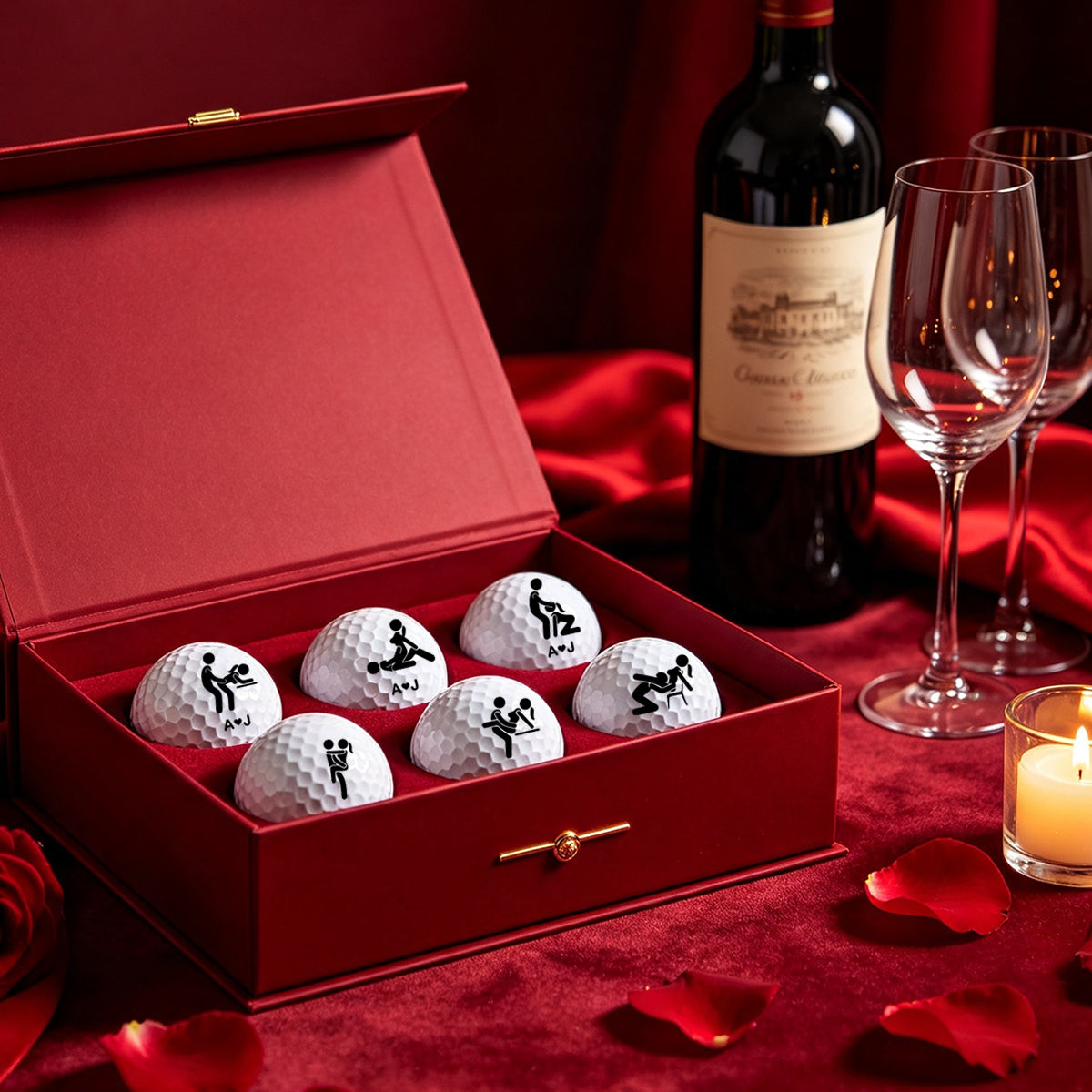 Personalized Funny Adult Golf Ball Gift for Golfer