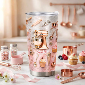 Love Baking - Personalized Baking Tumbler Baking Lovers