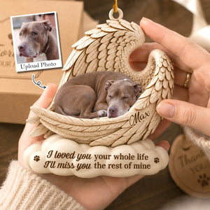 My Best Friend Forever Always - Memorial Ornament - Real 3D Raised Ornament